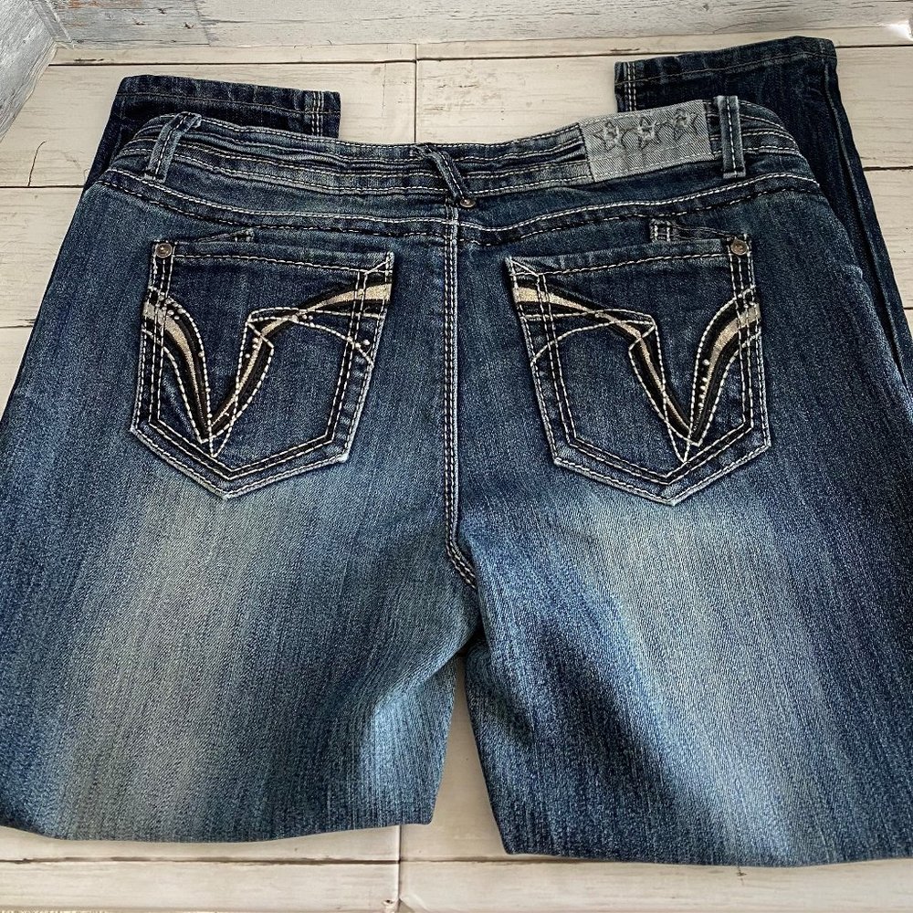 Women's Vanilla Star Size 11 Striaght Leg Jeans